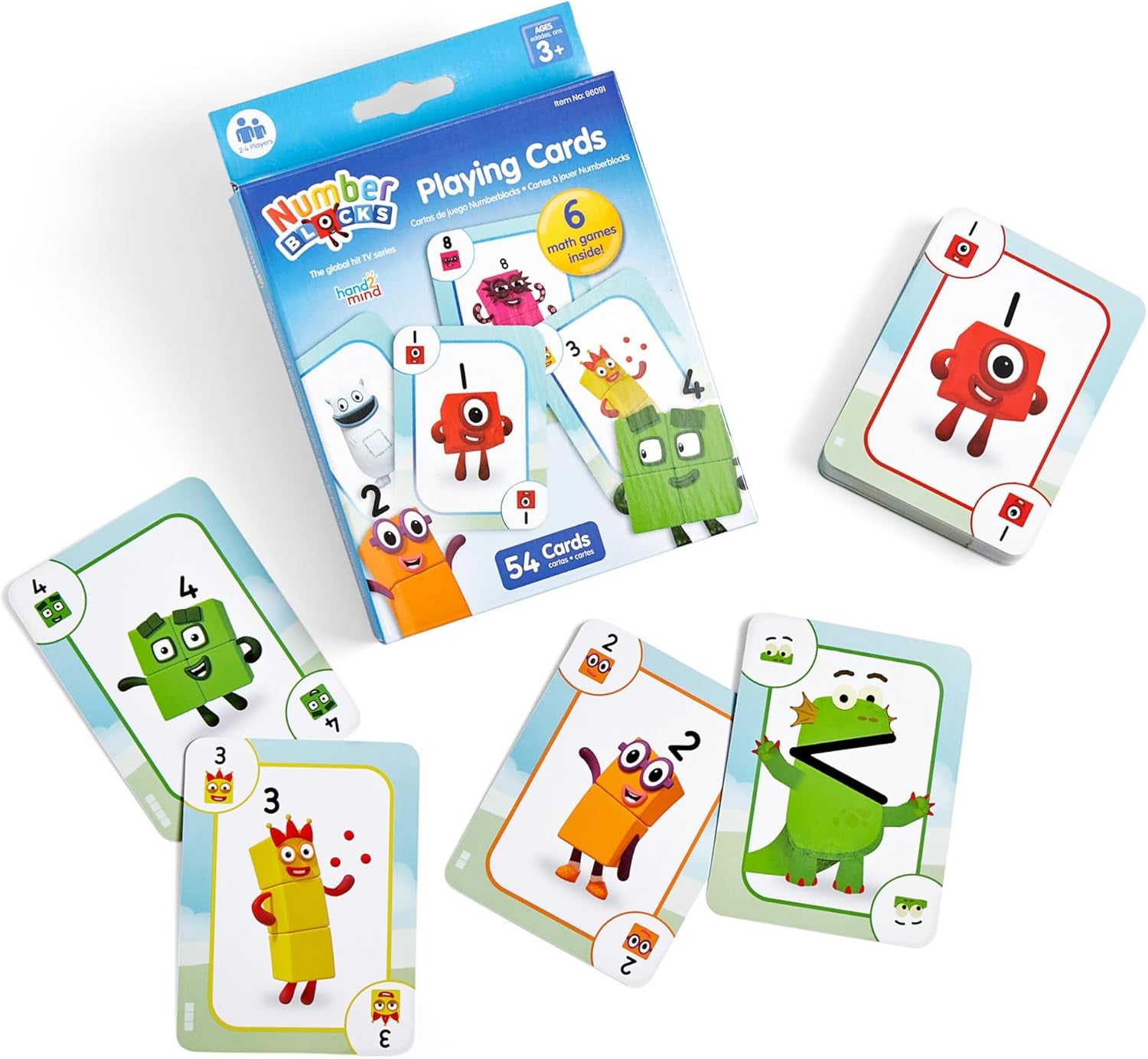 hand2mind Numberblocks - Juego de cartas