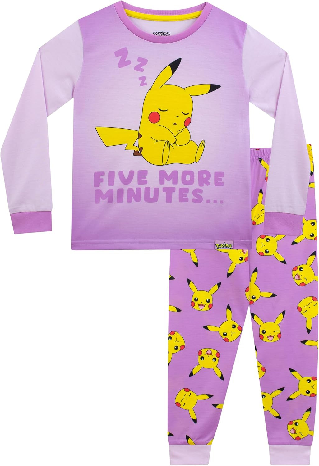 Pokémon Conjuntos de pijama para niñas 