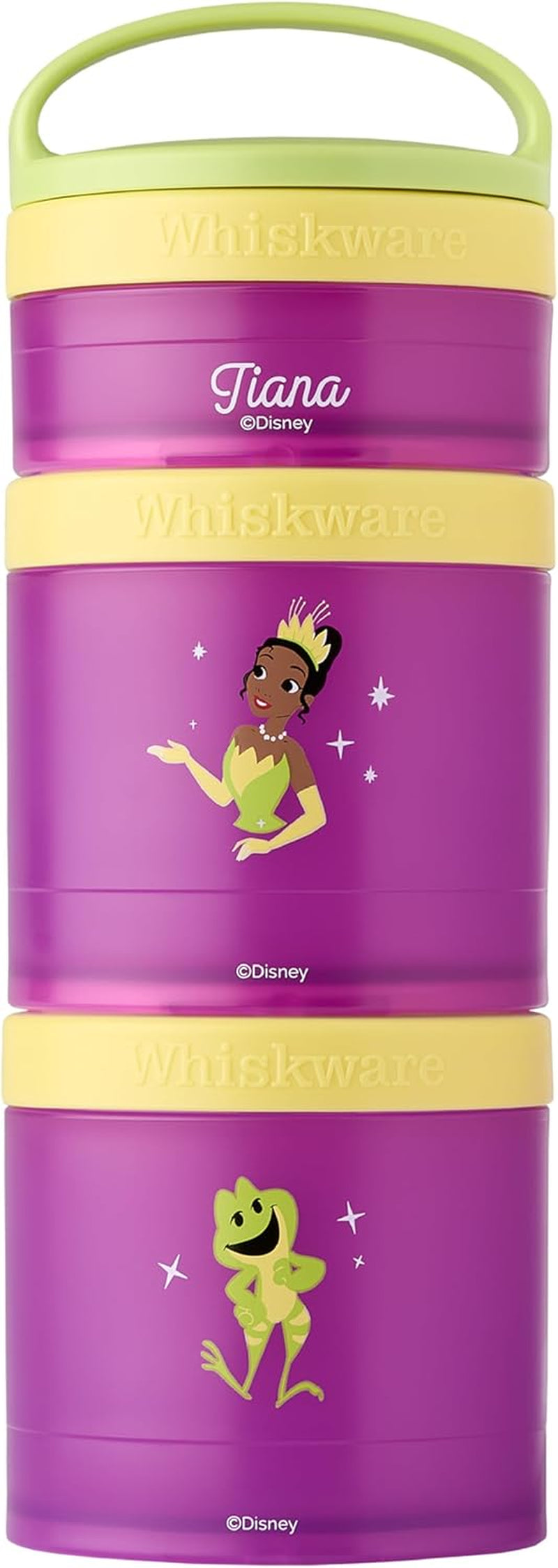 Whiskware Disney Princess - Recipientes apilables para aperitivos , Tiana